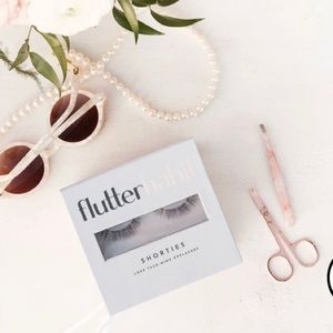FlutterHabit Shorties Luxe Faux-Mink Eyelashes.